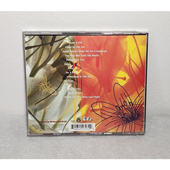 Nirvana MTV Unplugged In New York Tested CD 1994 Pre-owned - Picture 2 of 4